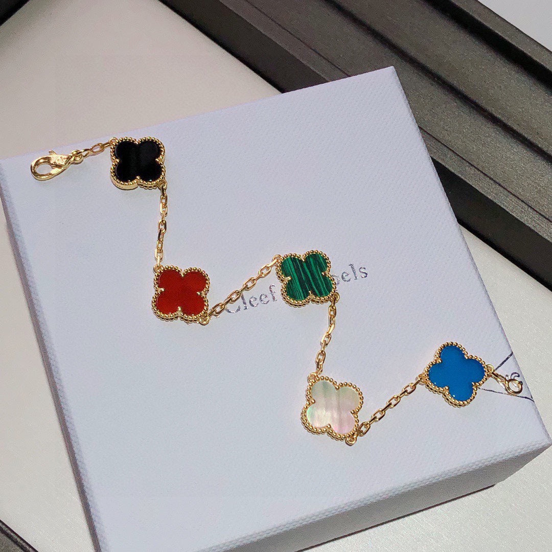 Van Cleef & Arpels Vintage Alhambra Color Bracelet
