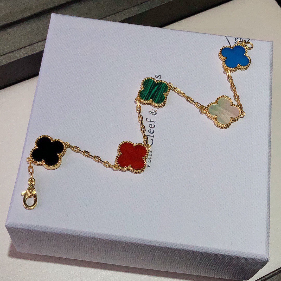 Van Cleef & Arpels Vintage Alhambra Color Bracelet