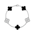 Van Cleef & Arpels Vintage Alhambra Five Motifs Clover Elegance Bracelet