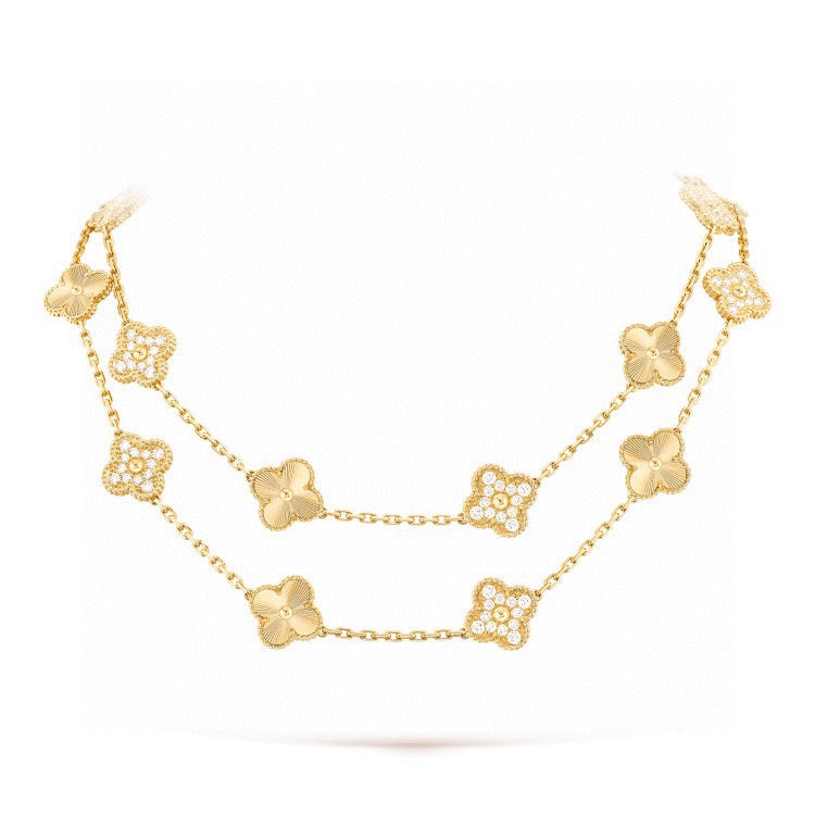 Van Cleef & Arpels Vintage Alhambra Long Necklace