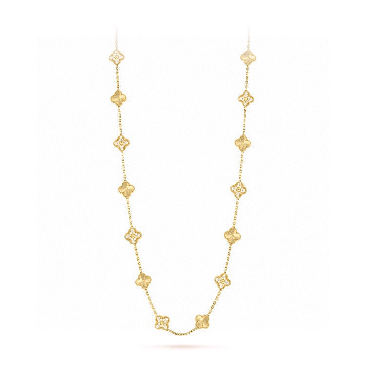 Van Cleef & Arpels Vintage Alhambra Long Necklace
