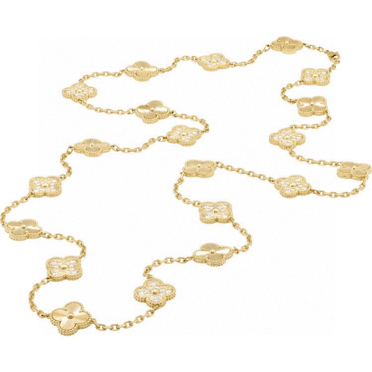 Van Cleef & Arpels Vintage Alhambra Long Necklace