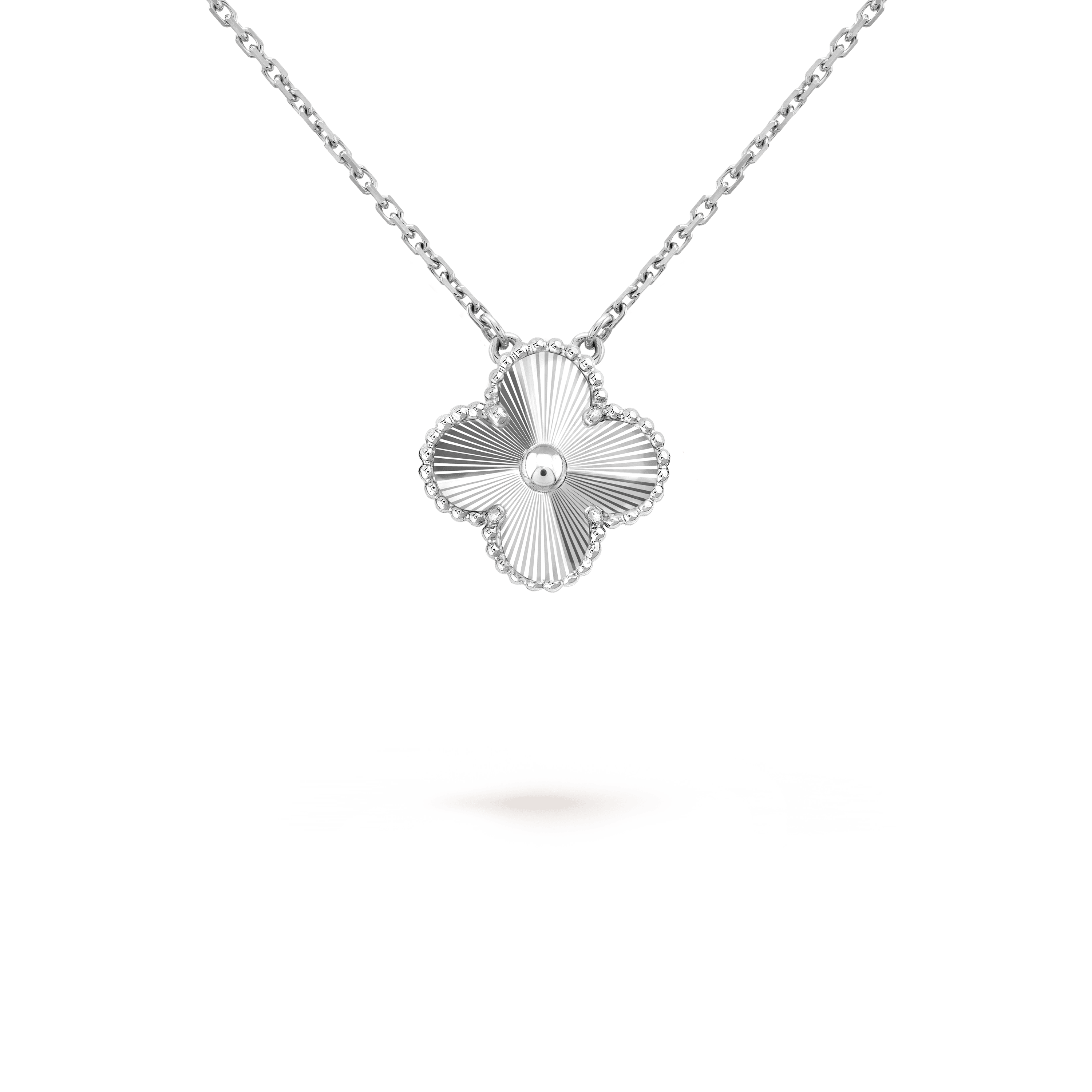 Van Cleef & Arpels Vintage Alhambra Pendant Clover Necklace