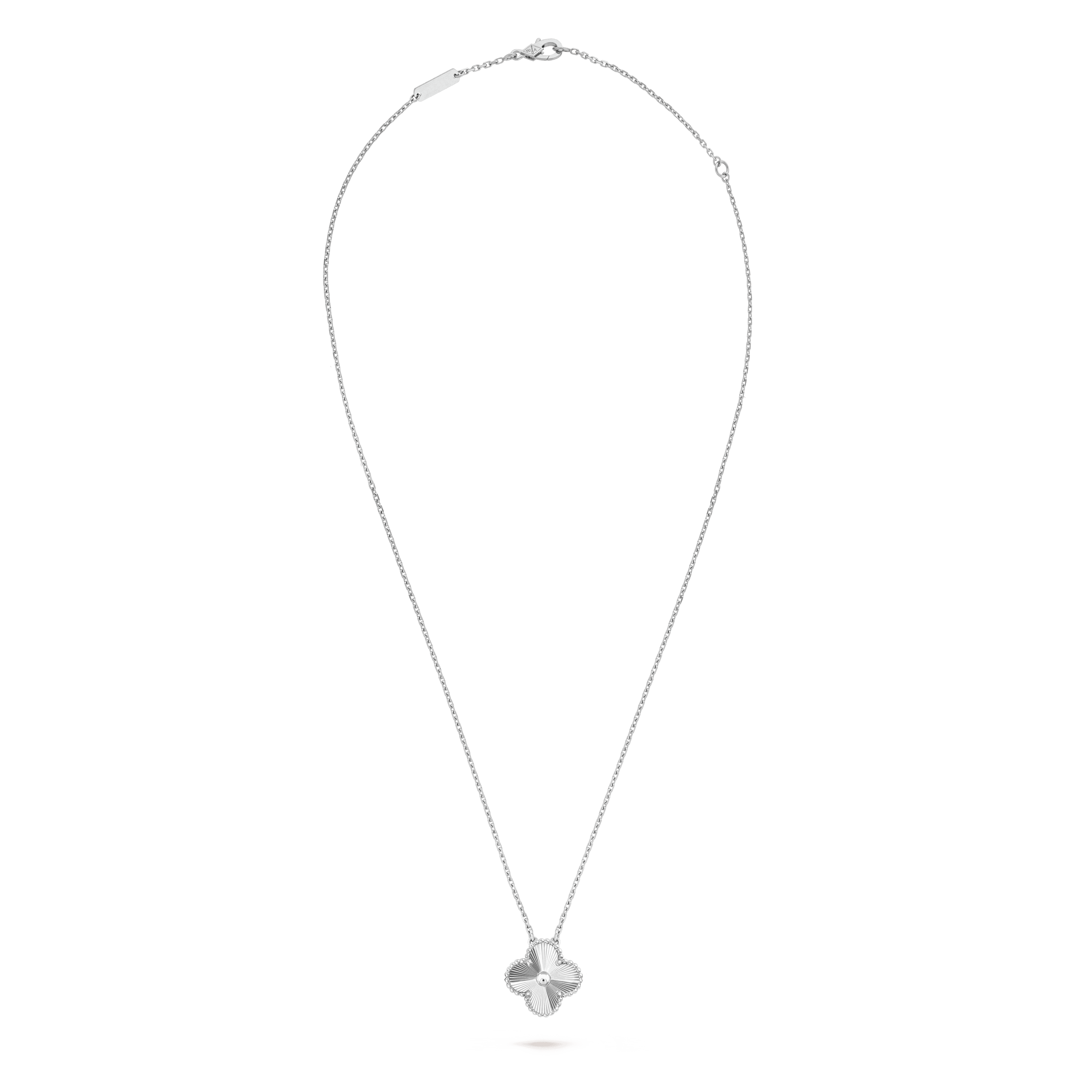 Van Cleef & Arpels Vintage Alhambra Pendant Clover Necklace
