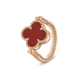 Van Cleef & Arpels Vintage Alhambra Reversible Ring