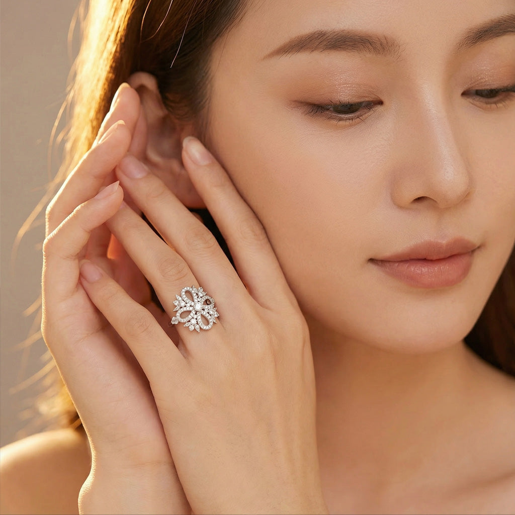 Van Cleef & Arpels Vintage Floral Ring
