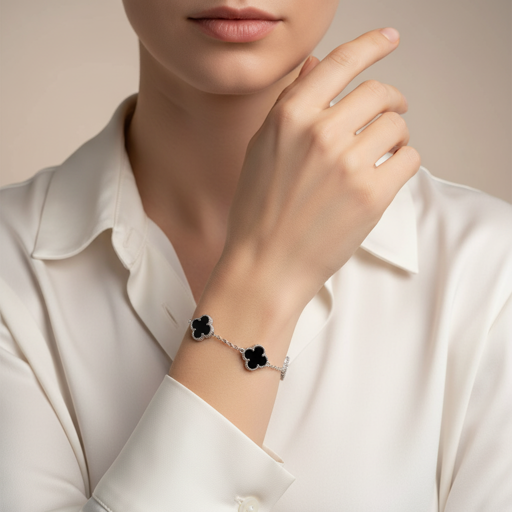 Van Cleef & Arpels Vintage Alhambra Five Motifs Clover Bracelet