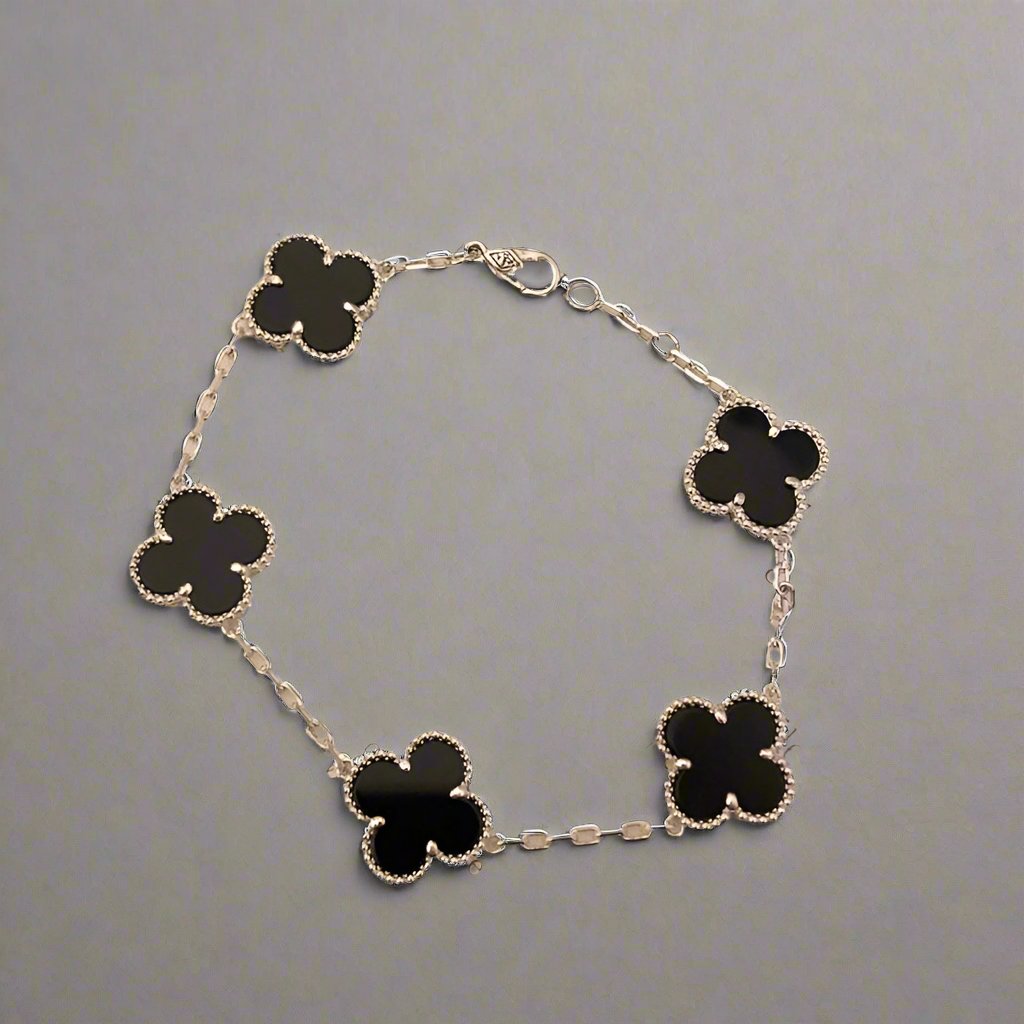 Van Cleef & Arpels Vintage Alhambra Five Motifs Clover Bracelet