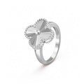 Van Cleef & Arpels Vintage White Alhambra Ring
